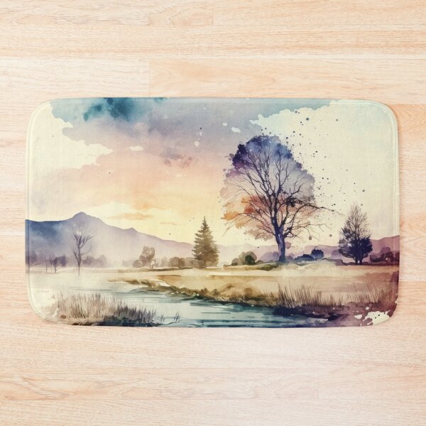 Item preview, Relaxing Watercolor #241 designed and sold by Avocado Design Studio.