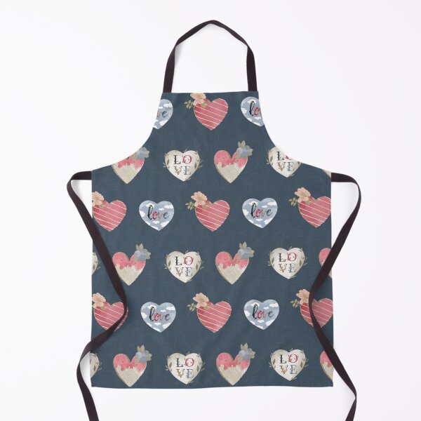 Item preview, Corazones de amor en azul marino designed and sold by OranelloDesigns.