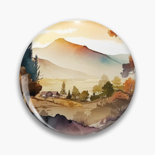 Item preview, Relaxing Watercolor #242 designed and sold by Avocado Design Studio.