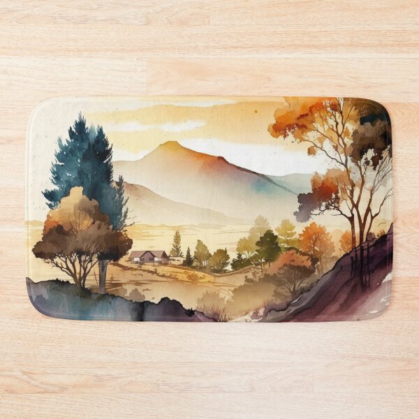 Item preview, Relaxing Watercolor #242 designed and sold by Avocado Design Studio.