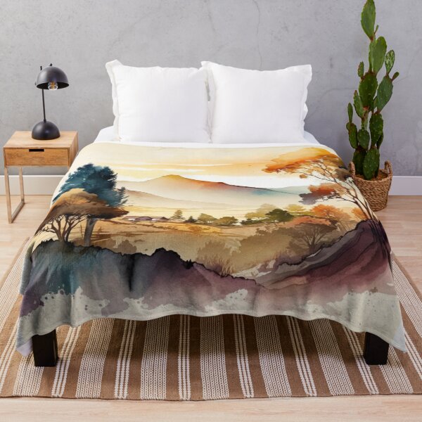 Item preview, Relaxing Watercolor #242 designed and sold by Avocado Design Studio.