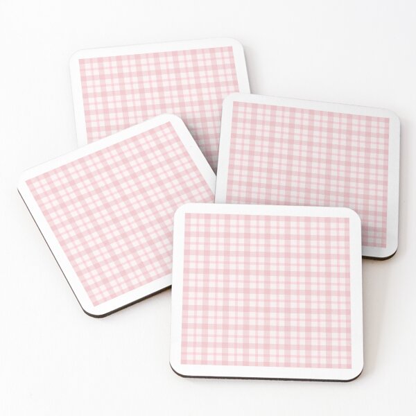 Item preview, Plaid tartan White Love Pink Pattern designed and sold by JaiStudio.