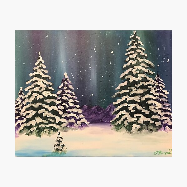 Item preview, Snowy Pines designed and sold by bobbysox.
