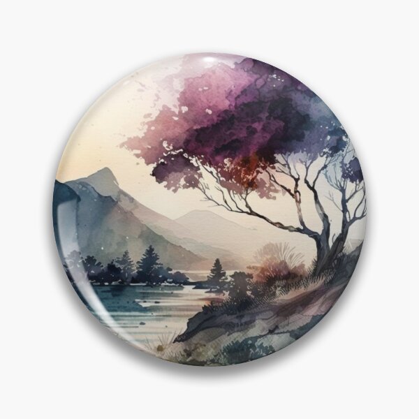 Item preview, Relaxing Watercolor #243 designed and sold by Avocado Design Studio.