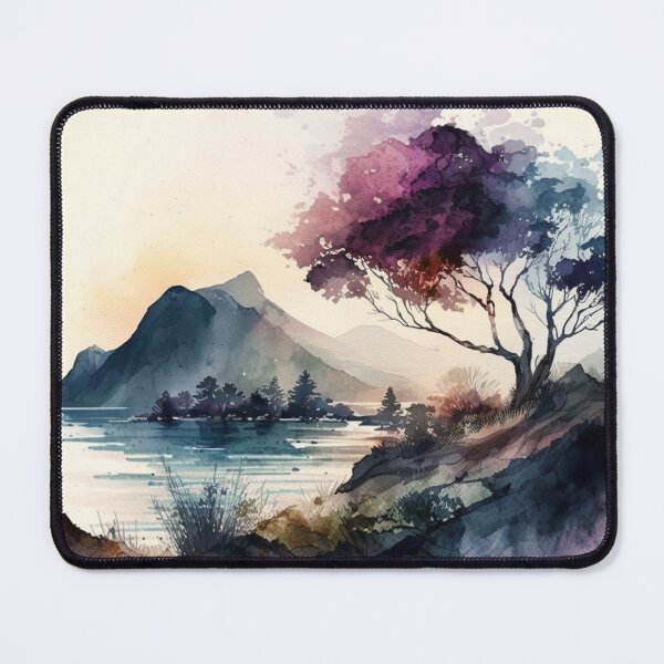 Item preview, Relaxing Watercolor #243 designed and sold by Avocado Design Studio.