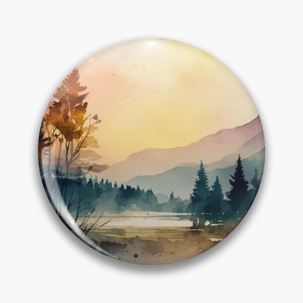 Item preview, Relaxing Watercolor #244 designed and sold by Avocado Design Studio.