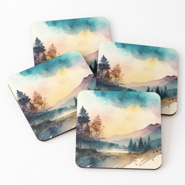 Item preview, Relaxing Watercolor #244 designed and sold by Avocado Design Studio.