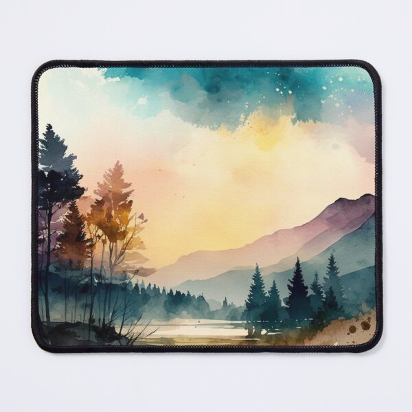 Item preview, Relaxing Watercolor #244 designed and sold by Avocado Design Studio.