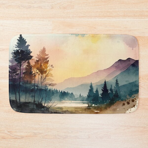 Item preview, Relaxing Watercolor #244 designed and sold by Avocado Design Studio.