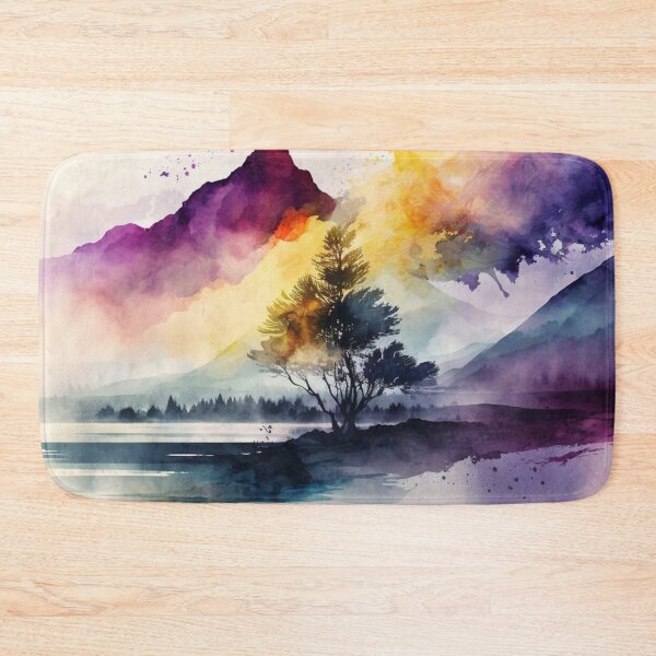 Item preview, Relaxing Watercolor #245 designed and sold by Avocado Design Studio.