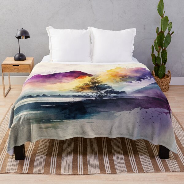 Item preview, Relaxing Watercolor #245 designed and sold by Avocado Design Studio.