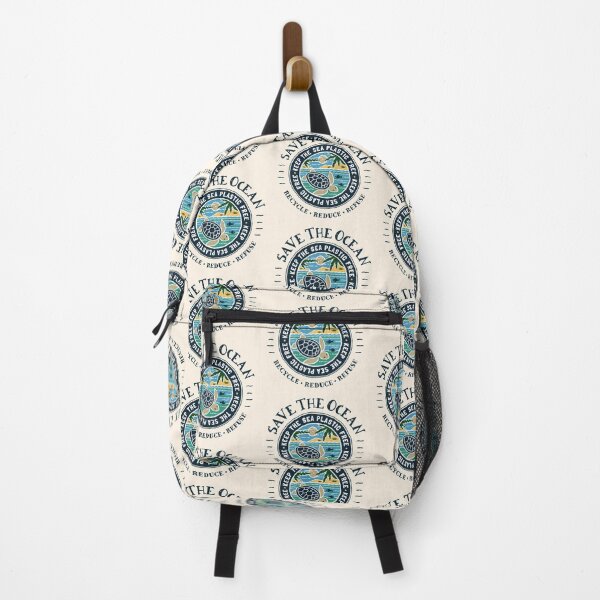 Item preview, Save The Ocean Keep the Sea Plastic Free Turtle Scene designed and sold by Bangtees.