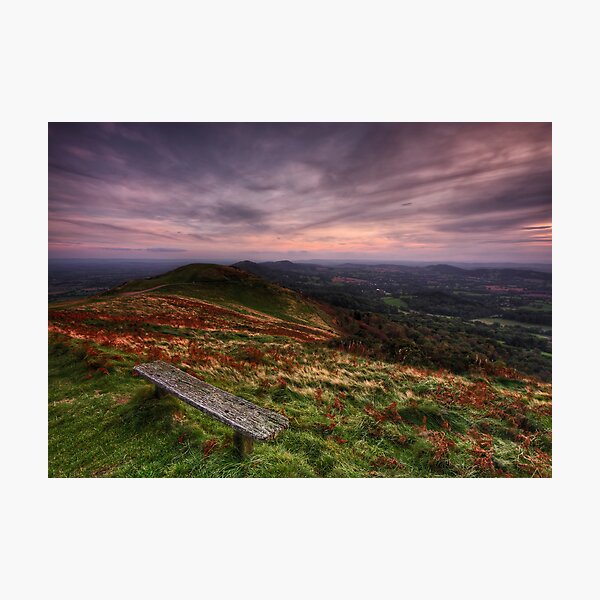 Take a Break - The Malvern Hills Photographic Print