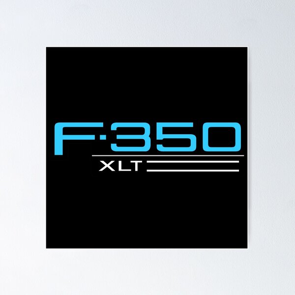 Item preview, f350 heavy duty blue logo designed and sold by designbenings.