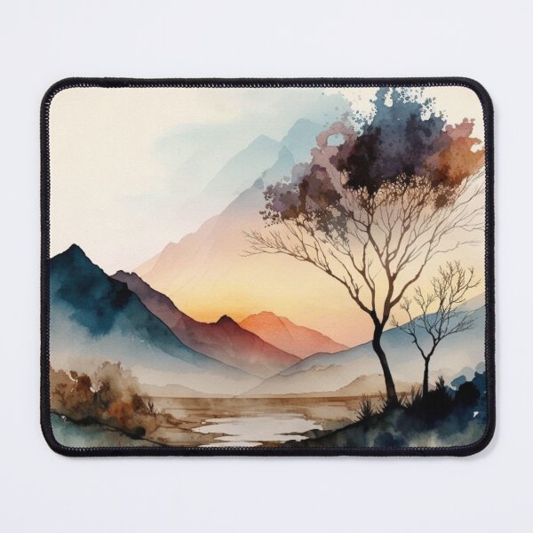 Item preview, Relaxing Watercolor #246 designed and sold by Avocado Design Studio.