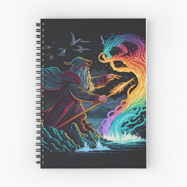 Item preview, A Powerful Wizard casts a beautiful spell.  designed and sold by JLollback.