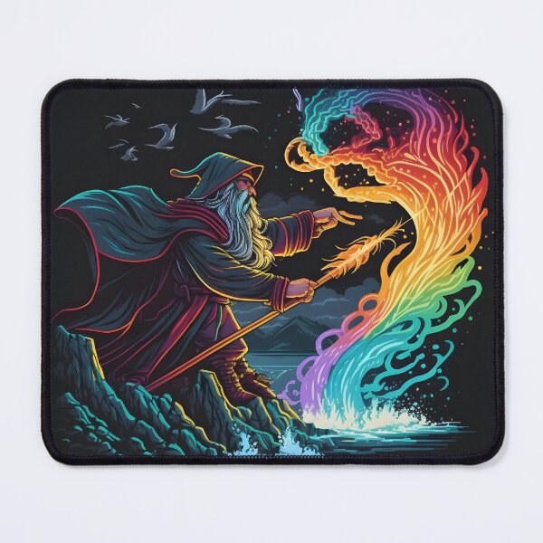 Item preview, A Powerful Wizard casts a beautiful spell.  designed and sold by JLollback.