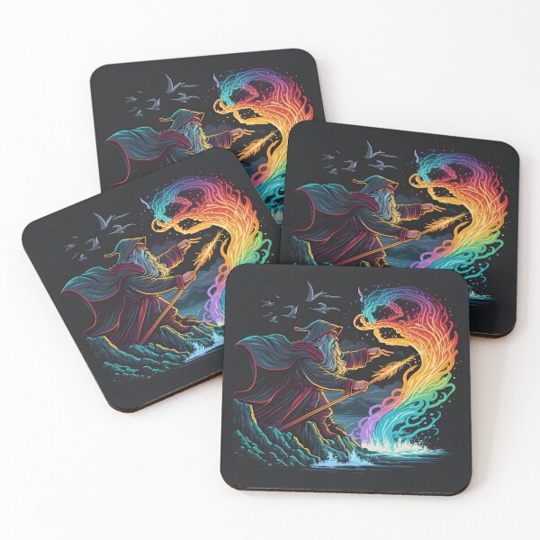 Item preview, A Powerful Wizard casts a beautiful spell.  designed and sold by JLollback.