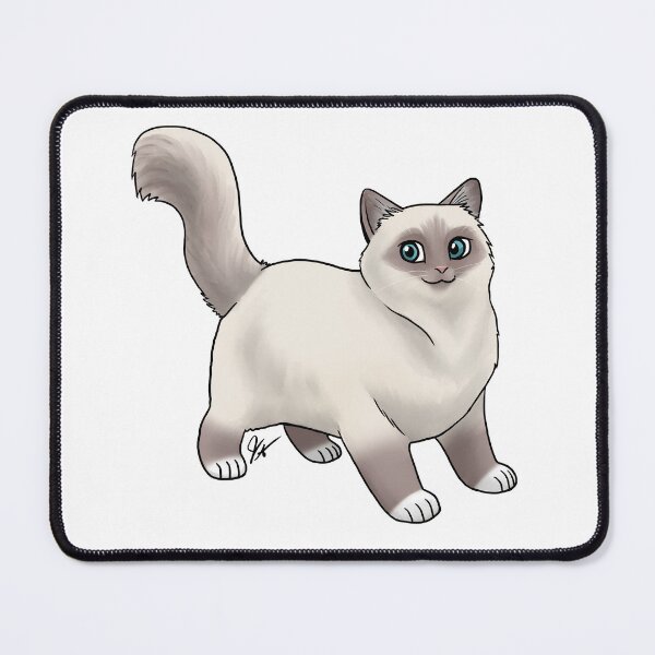 Item preview, Cat - Birman - Blue Point designed and sold by Jennifer Stolzer.
