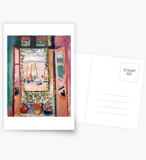 The Open Window- Henri Matisse Postcards