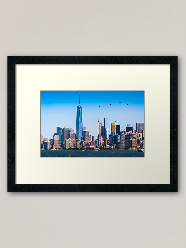 One World Trade Center New York Framed Art Print By Beejaybee Redbubble