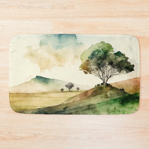 Item preview, Relaxing Watercolor #247 designed and sold by Avocado Design Studio.
