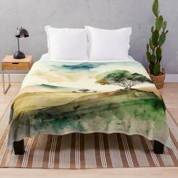 Item preview, Relaxing Watercolor #247 designed and sold by Avocado Design Studio.
