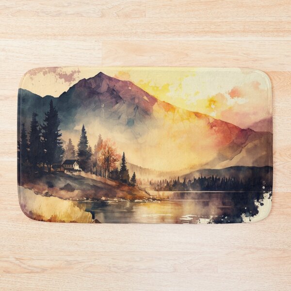 Item preview, Relaxing Watercolor #248 designed and sold by Avocado Design Studio.