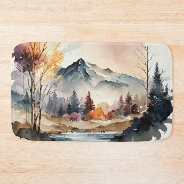 Item preview, Relaxing Watercolor #249 designed and sold by Avocado Design Studio.