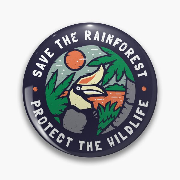 Item preview, Save the Rainforest Protect the Wildlife designed and sold by Bangtees.
