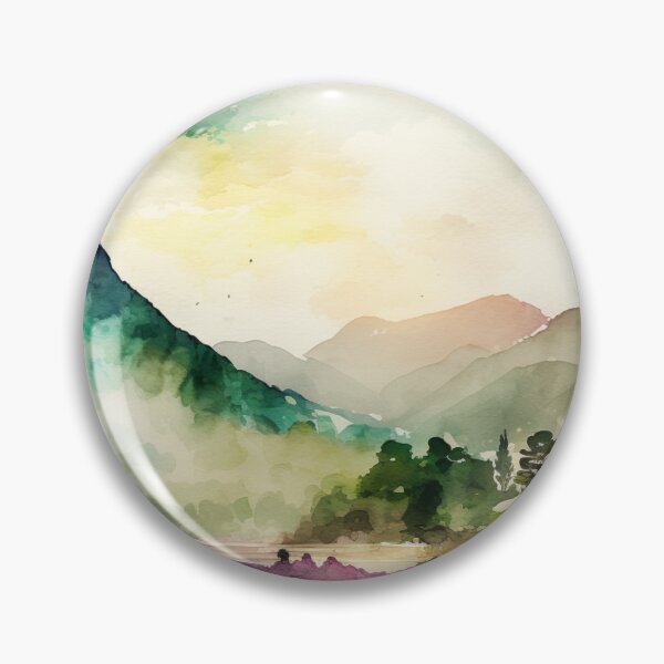Item preview, Relaxing Watercolor #250 designed and sold by Avocado Design Studio.