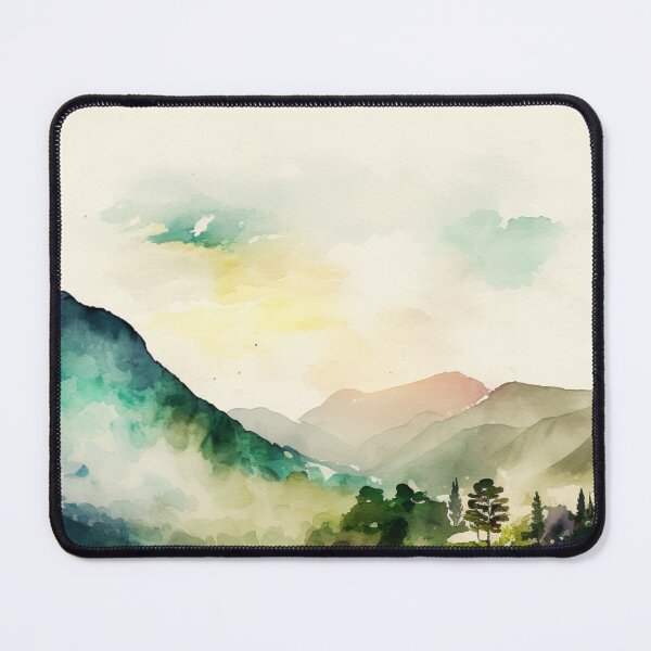 Item preview, Relaxing Watercolor #250 designed and sold by Avocado Design Studio.