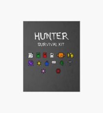 Hunter Survival Kit Art Board