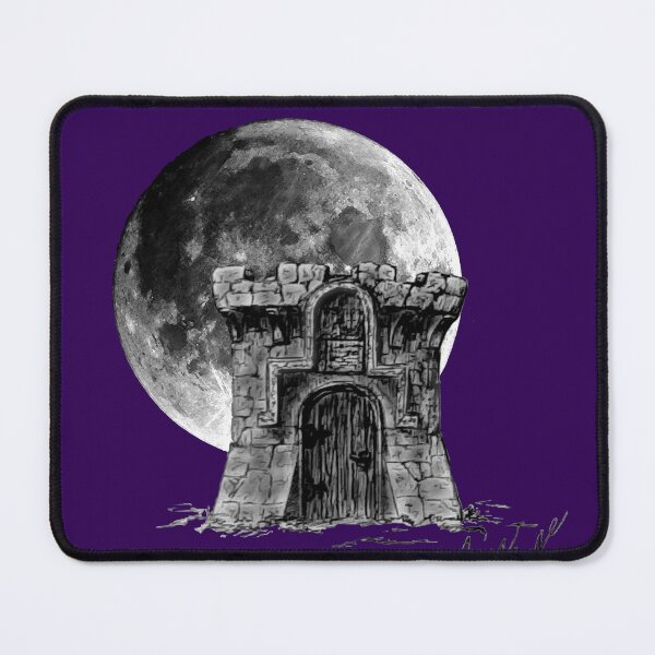 Item preview, Moonlit Mini Castle Fortification designed and sold by FictiveArt.