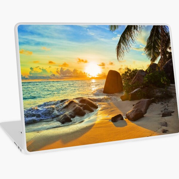 Item preview, Tropical beach at sunset designed and sold by BokeeLee.