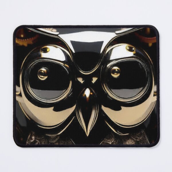 Item preview, Steampunk Owl Samurai Armor Metal Sculpture designed and sold by entwithanaxe.