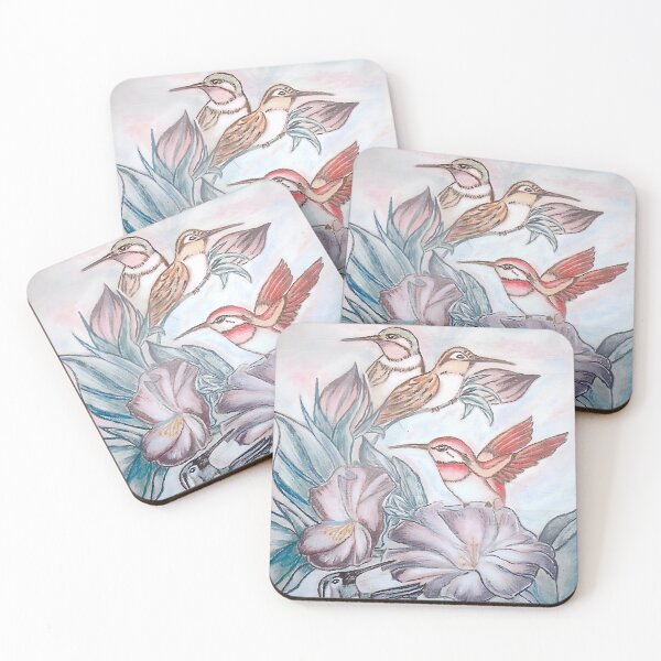 Item preview, Hummingbirds Feeding designed and sold by Teresa Wing.