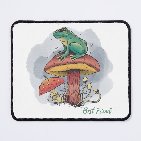 Item preview, Best Friend - Funny Frog designed and sold by layersofmee.