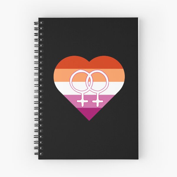 Item preview, Lesbian Pride Heart with Gay Woman Gender Symbol designed and sold by everything4eva.