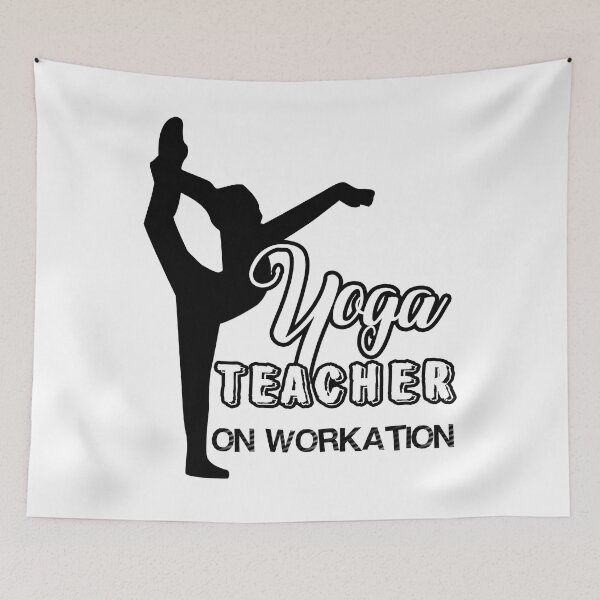Item preview, Yoga Teacher On Workation designed and sold by UnknownArtistt.