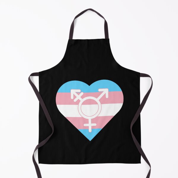 Item preview, Transgender Pride Heart with Gender Symbol designed and sold by everything4eva.