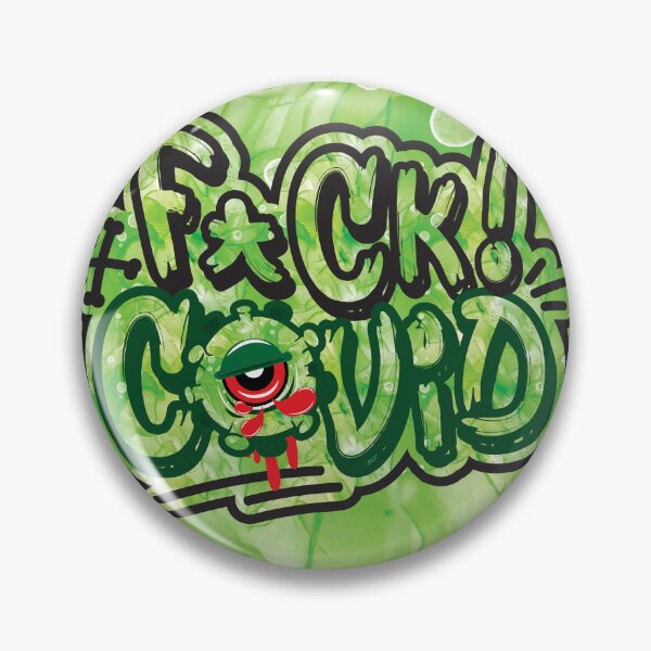 Item preview, Typography F C O V I D 19 Graffiti designed and sold by TISTSTUDIO.