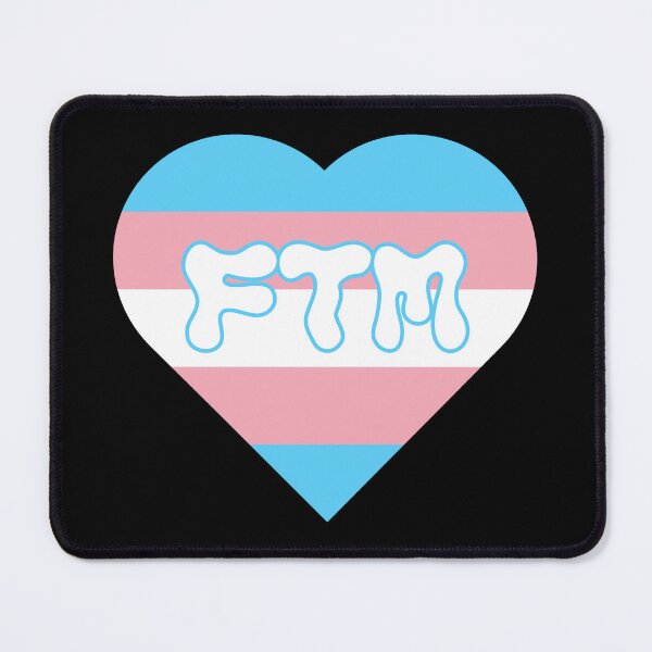 Item preview, FTM Female To Male Transgender Pride Heart designed and sold by everything4eva.