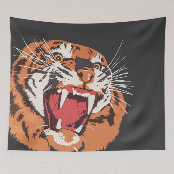 Item preview, Kitty Spirit Animal - Vintage Tiger designed and sold by elevens.