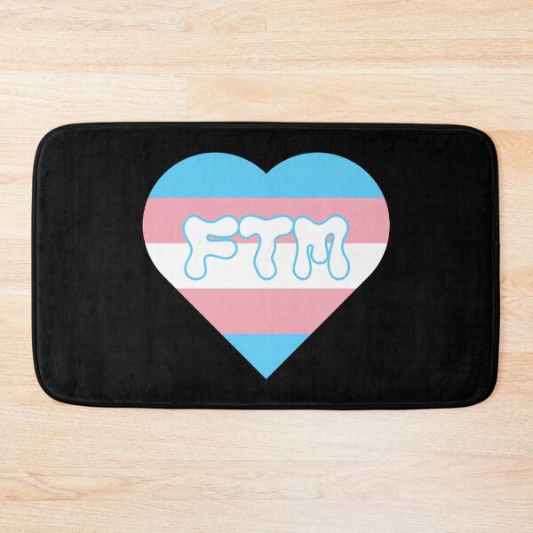 Item preview, FTM Female To Male Transgender Pride Heart designed and sold by everything4eva.