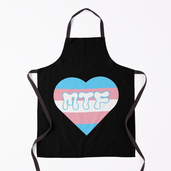 Item preview, MTF Male To Female Transgender Pride Heart designed and sold by everything4eva.