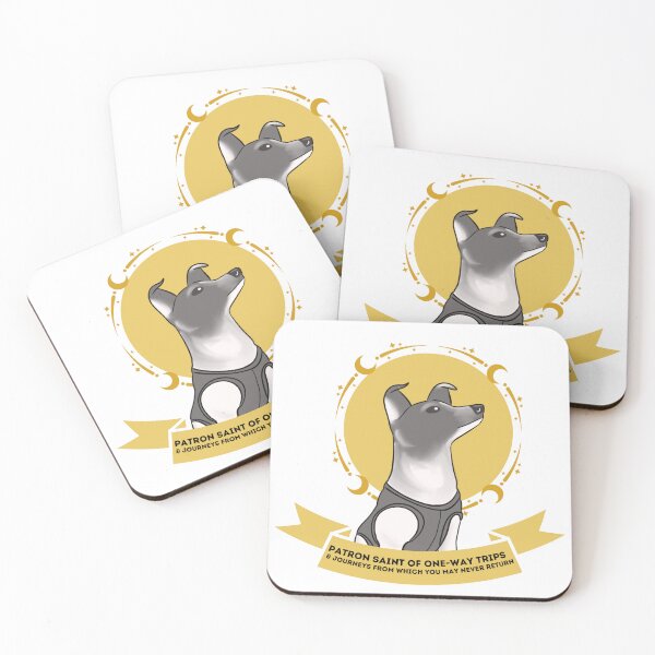 Item preview, laika; patron saint of one way trips designed and sold by goblinbabe.
