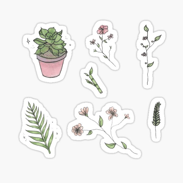 aesthetic stickers redbubble