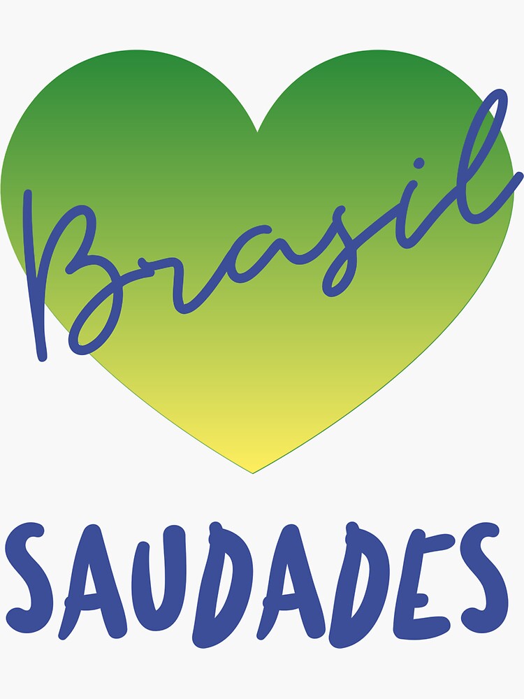 Saudade Stickers for Sale