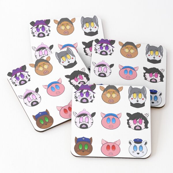 Item preview, Piggy, Zizzy, Ponny, Willow, Doggy, Zee, Zuzy designed and sold by SnowflakeWolfie.